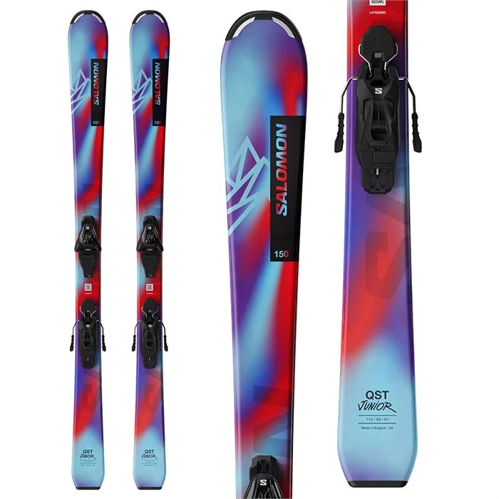 Ski Salomon L QST Junior S + Fixation C5 GW J75