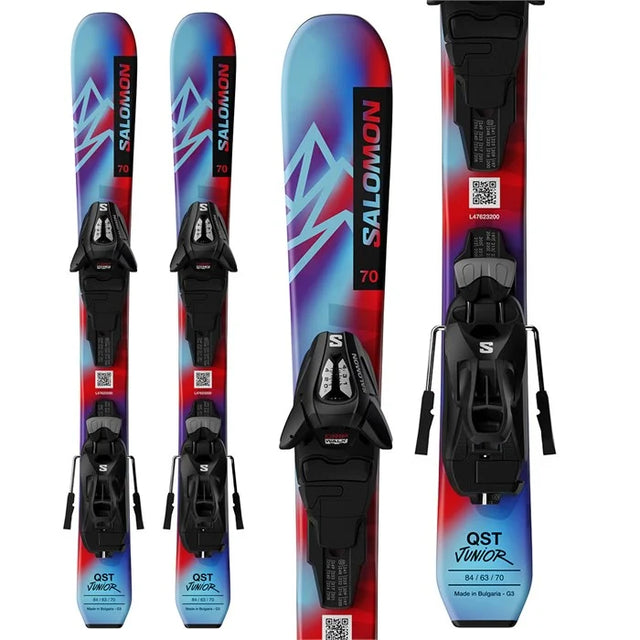 Ski Salomon L QST junior xsmall + Fixation C5 J75