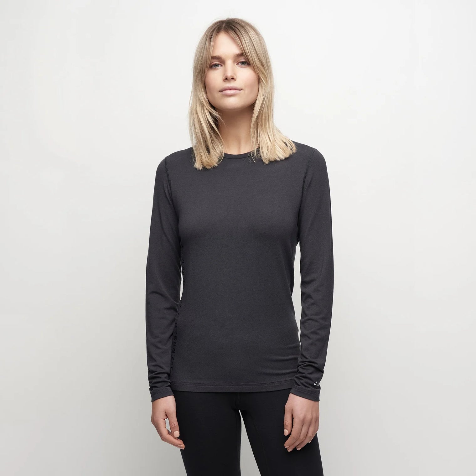 HAUT DE combine LÉ BENT WOMEN CORE MIDWEIGHT CREW BASE LAYER 260g
