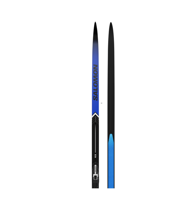 Skis de fond de classique Salomon RC8 eSKIN HARD + fixations Prolink Shift