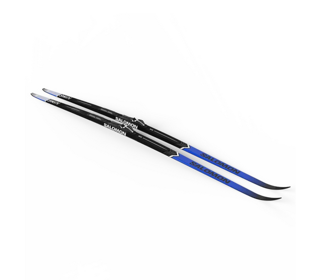 Skis de fond de classique Salomon RC8+ Eskin + fixations Prolink Shift