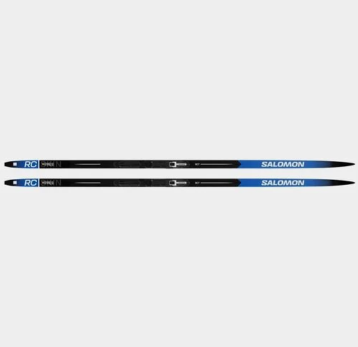 Skis de fond de classique Salomon RC7+ eSKIN XS PM+ fixations Prolink Shift