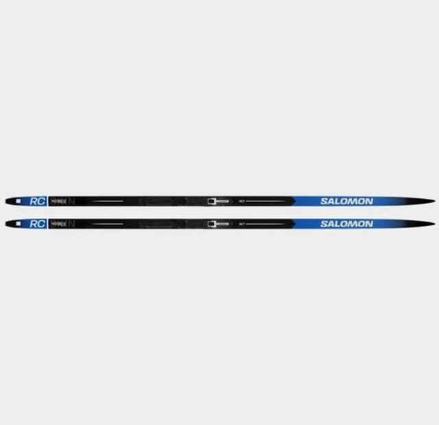 Skis de fond de classique Salomon RC7+ eSKIN + fixations Prolink Shift