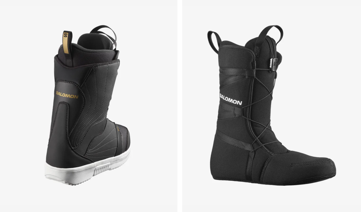 Bottes Planche à neige Salomon Pearl  Black/White/Gold