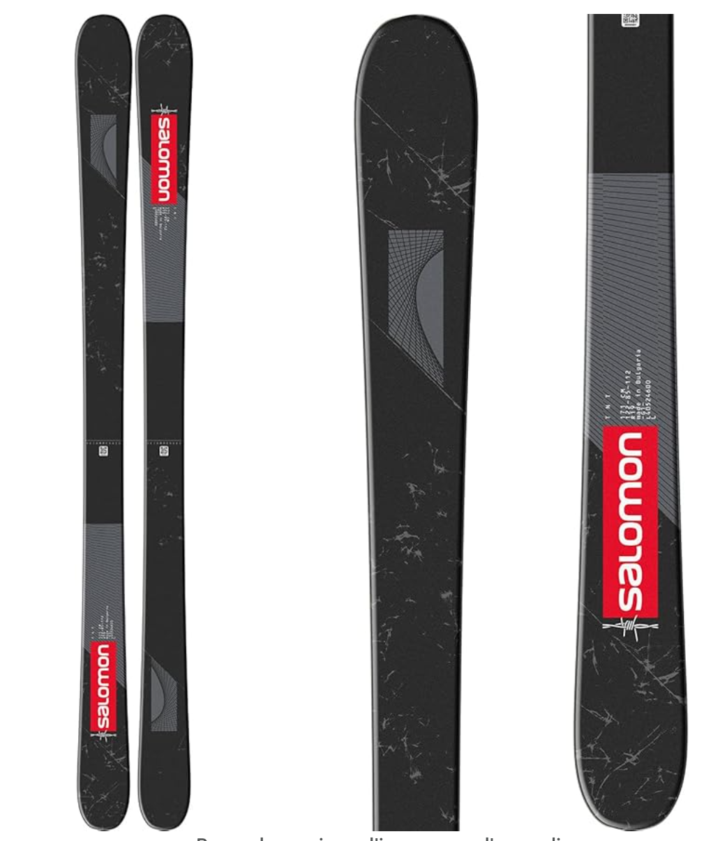 Ski Salomon TNT Jr 2020 avec fixation Salomon L7
