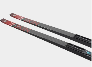 Ski Salomon Aero7 eSkin + Fixation Prolink Shift 2023