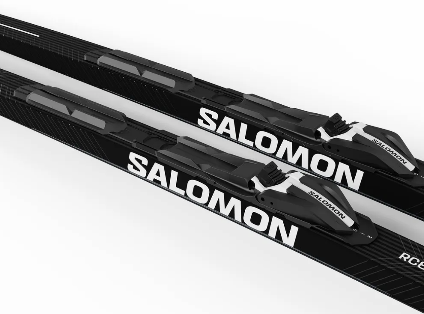 Skis de fond de classique Salomon RC8+ Eskin X-STIFF + fixations Prolink Shift