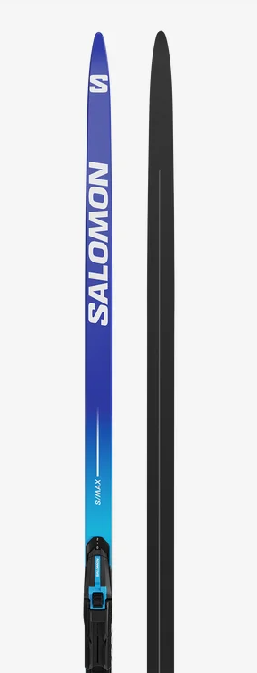 Skis de fond de classique Salomon SMAX HARD + fixations Shift