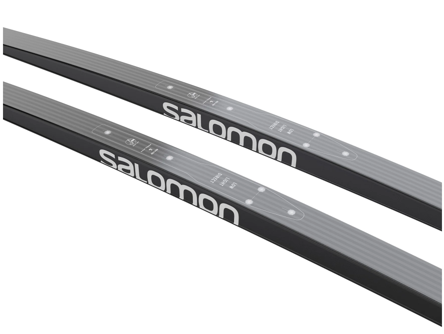 Skis de fond de classique Salomon Aero eSkin (juniors) + FIXATION PROLINK ACCESS JR