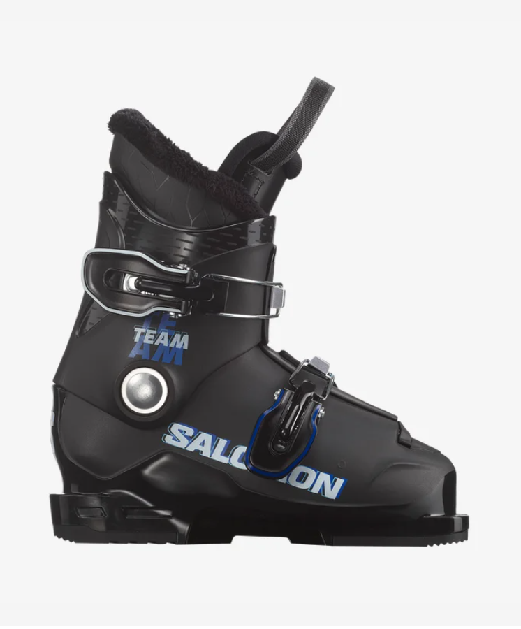 Bottes Salomon T2 Black/Race Blue Junior
