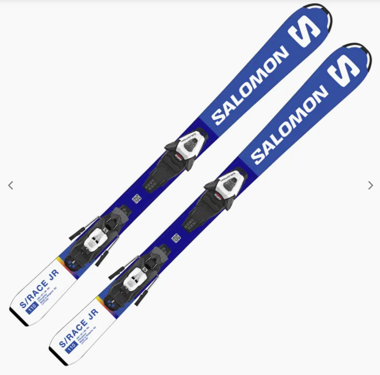 Ski Salomon L Srace Junior M Race Blue + Fixation L6 J80