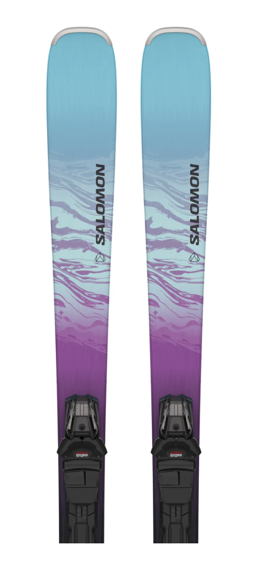 Skis alpins pour femmes Salomon EStance80 + Fixation M10 GW