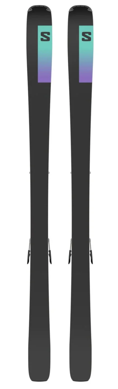 Skis alpins pour femmes Salomon EStance84 + Fixation M11 GW