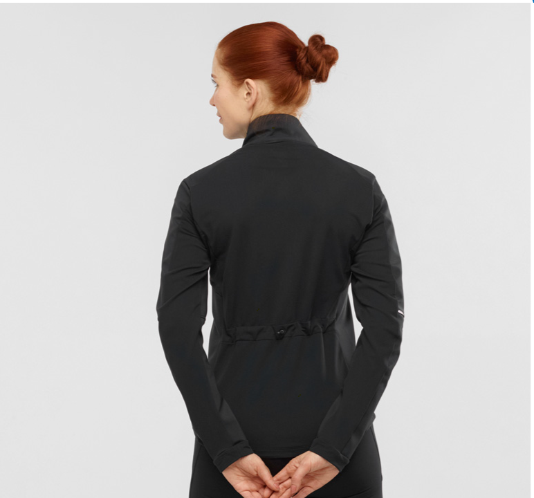 Manteau Ski de fond Salomon Agile Noir Softshell JKT (Femme)