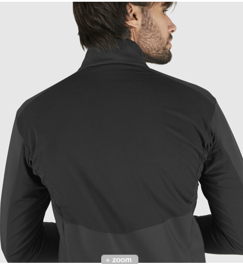Manteau Ski de fond Salomon Agile Noir Softshell JKT (Homme)