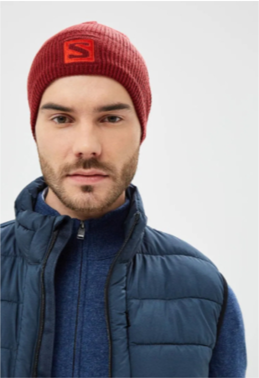 Tuque Salomon Logo Biking Red (Unisex)