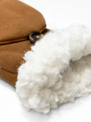 Mitaines Auclair femme Amber pecan