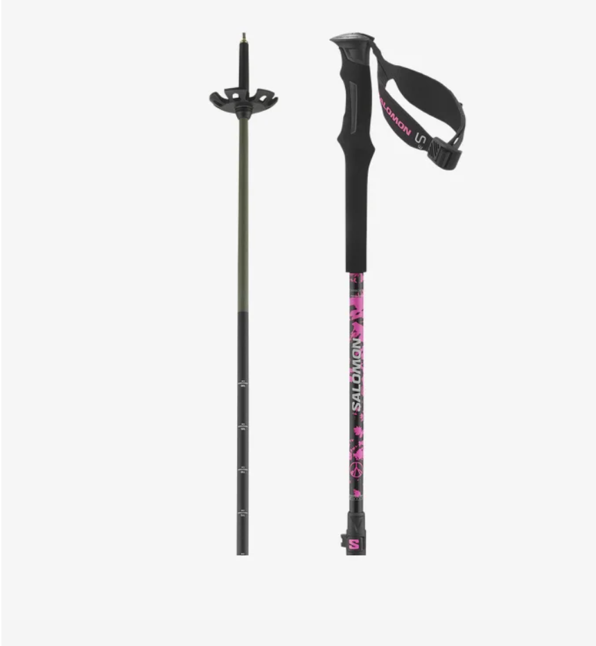 Bâtons Salomon QST Carbon S3 Black Sugar Plum