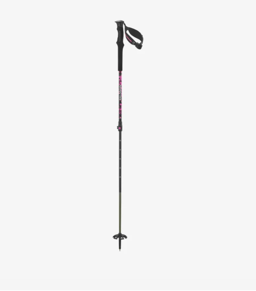 Bâtons Salomon QST Carbon S3 Black Sugar Plum