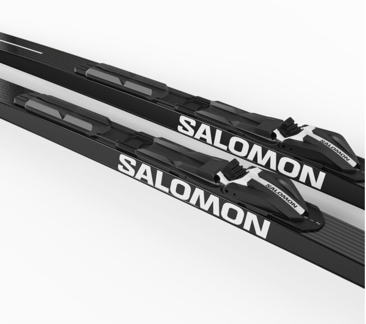 Skis de fond de classique Salomon RC10 eSKIN X-HARD + fixations Shift