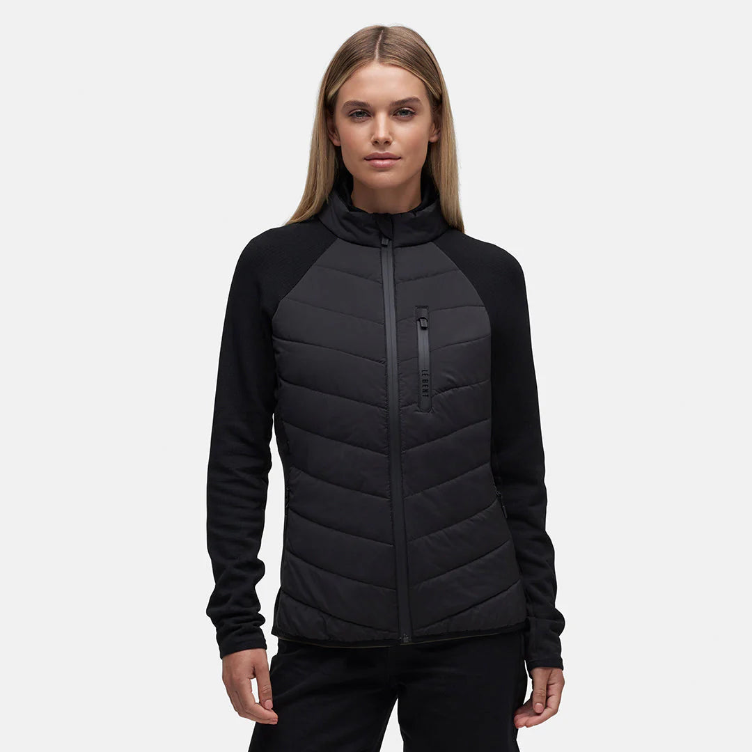 Manteau LÉ BENT WOMEN GENEPI WOOL INSULATED HYBRID JACKET