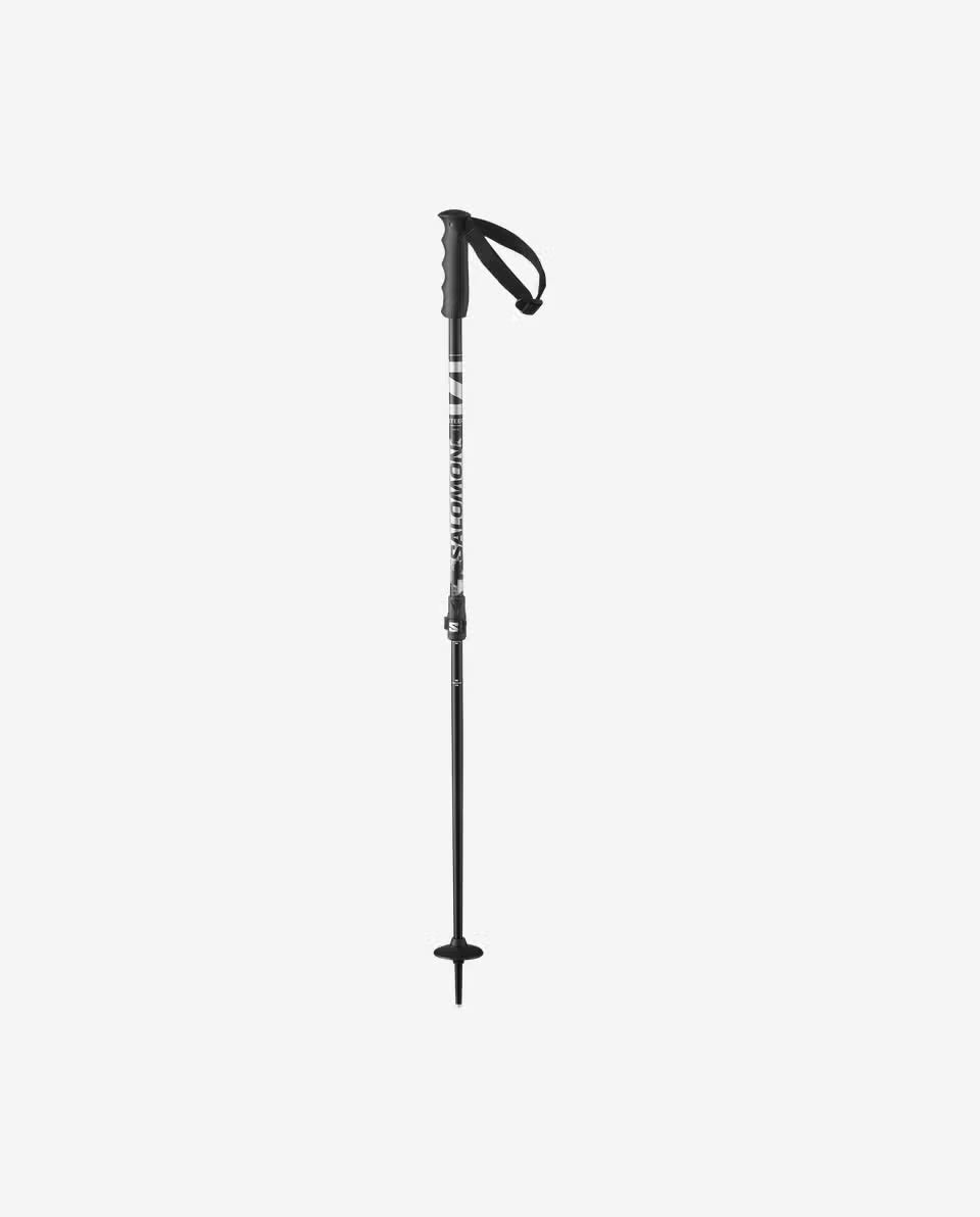 Batons STEEP VARIO Black/Silver (Junior)