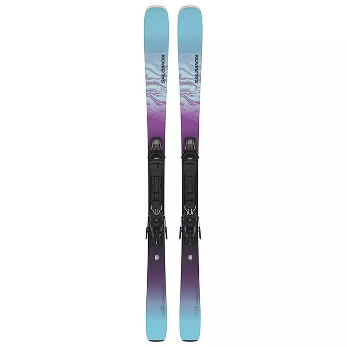 Skis alpins pour femmes Salomon EStance80 + Fixation M10 GW