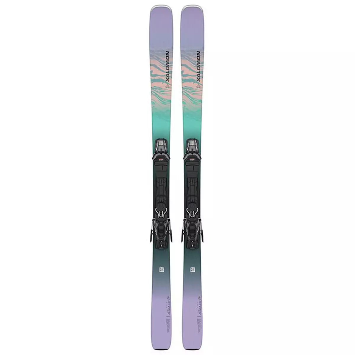 Skis alpins pour femmes Salomon EStance84 + Fixation M11 GW