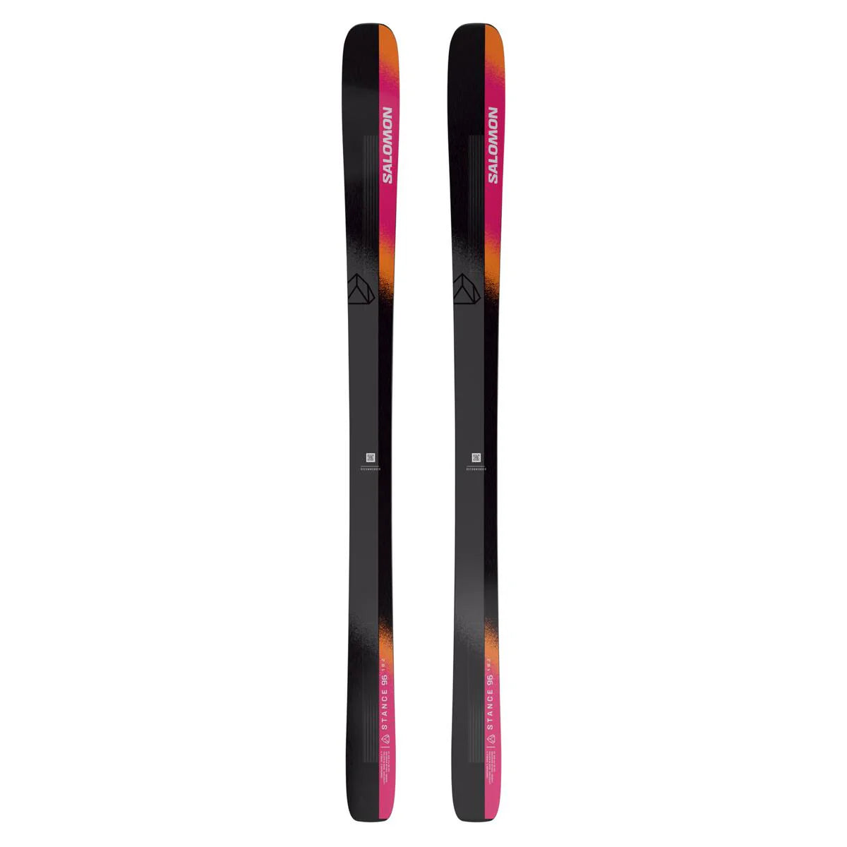 Ski Salomon N Stance 96 Black/Fiery Co