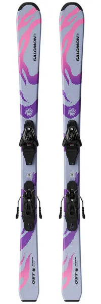 Ski Salomon L QST Jr COSMIC SKY S + Fixation C5 GW