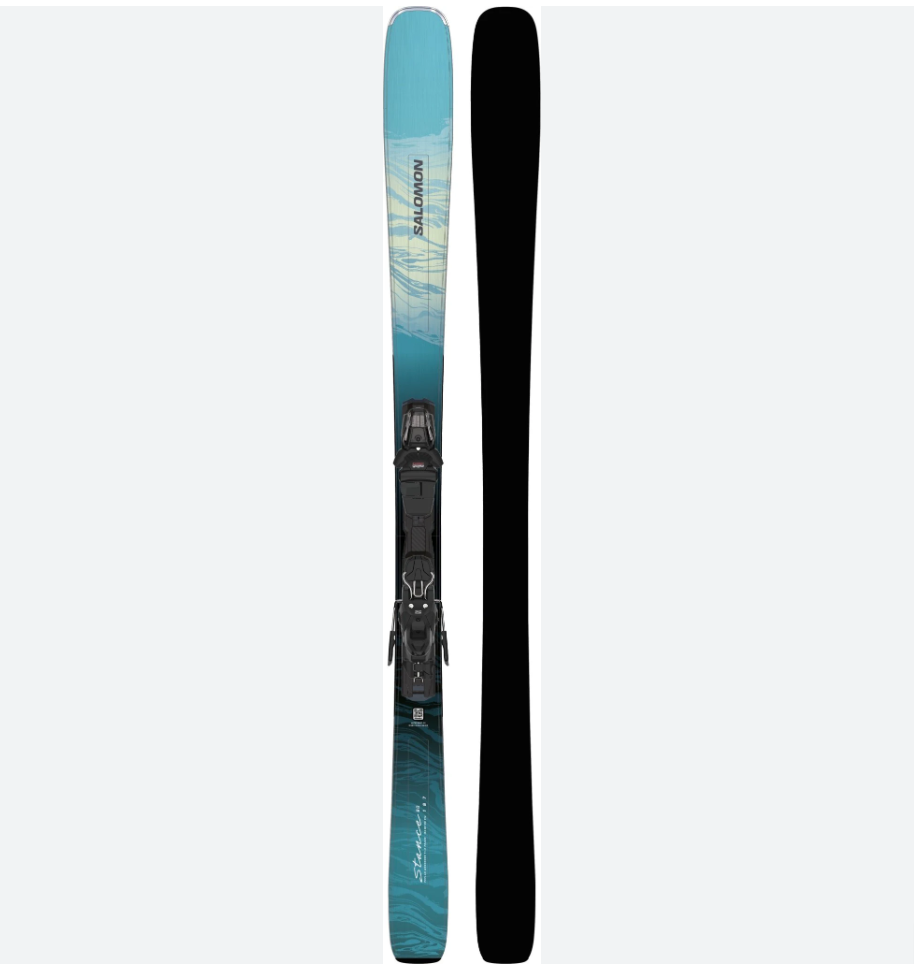 Skis alpins pour femmes Salomon EStance80 + Fixation M10 GW