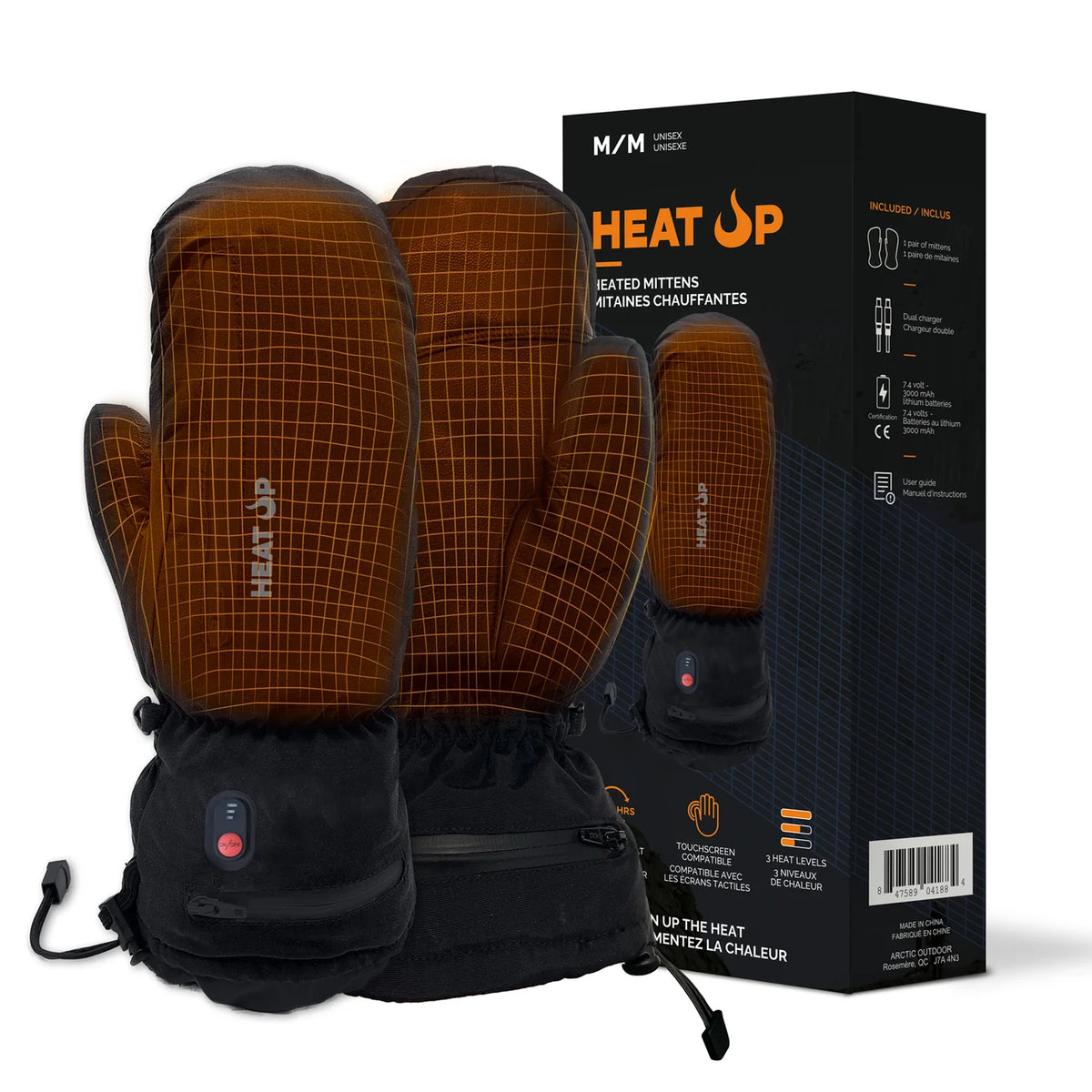Mitaines chauffantes HEAT-UP Unisexe
