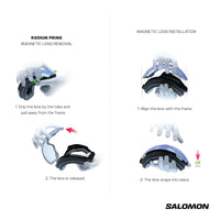 Lunette Salomon RADIUM PRIME Sigma Photochromic + vitre de rechange
