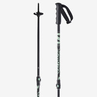 Batons STEEP VARIO Black/Green (Junior)