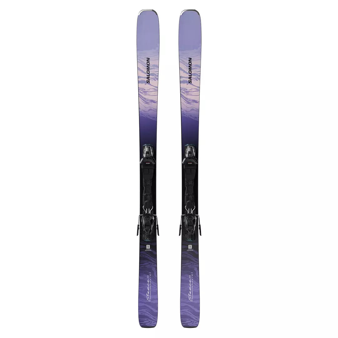 Skis alpins pour femmes Salomon EStance84 + Fixation M11 GW