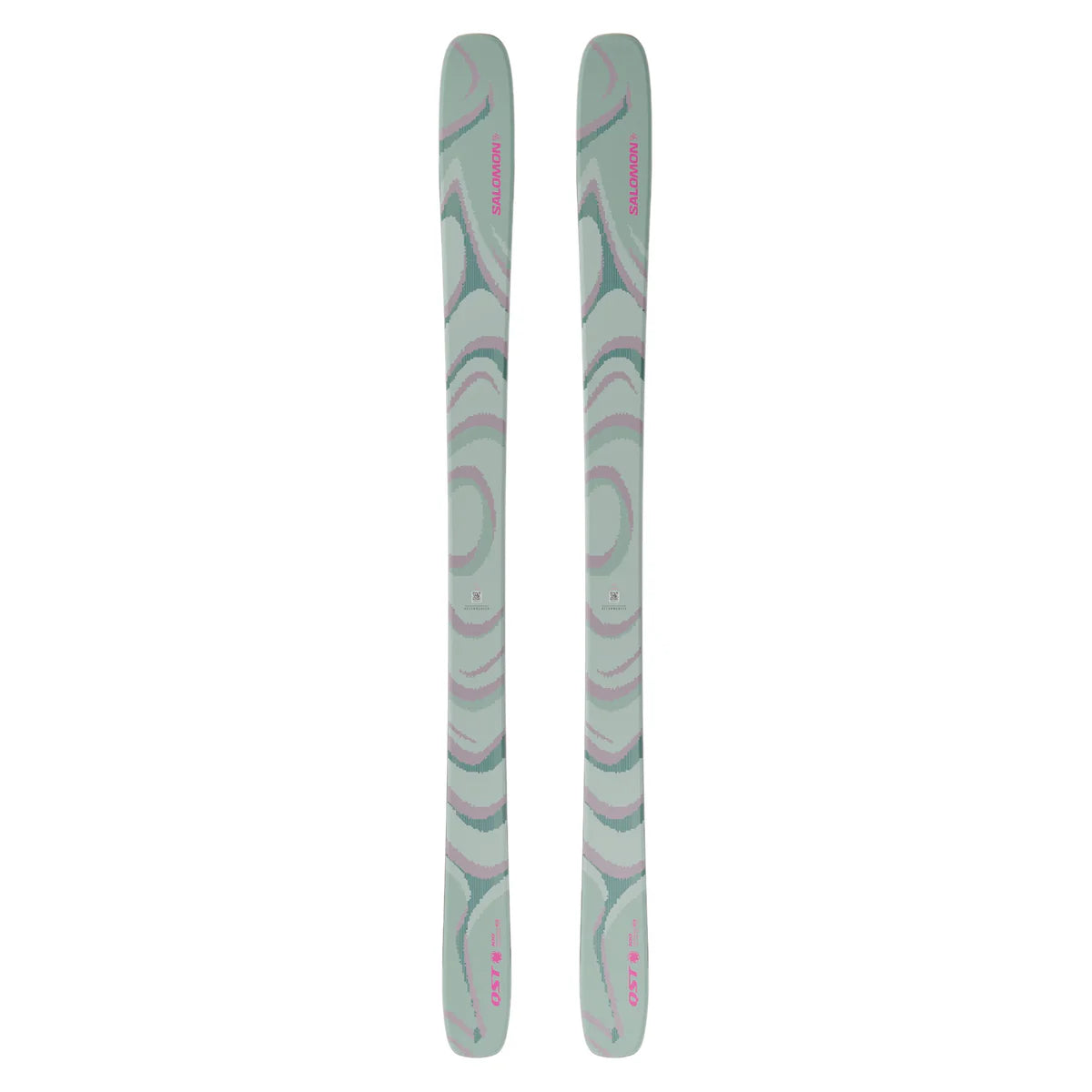 Skis alpins Salomon QST 100 ICEBERG GREEN (Unisex)