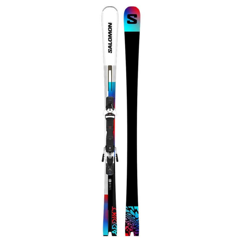 Ski Salomon Addikt + Fixation MI12 GW  F80